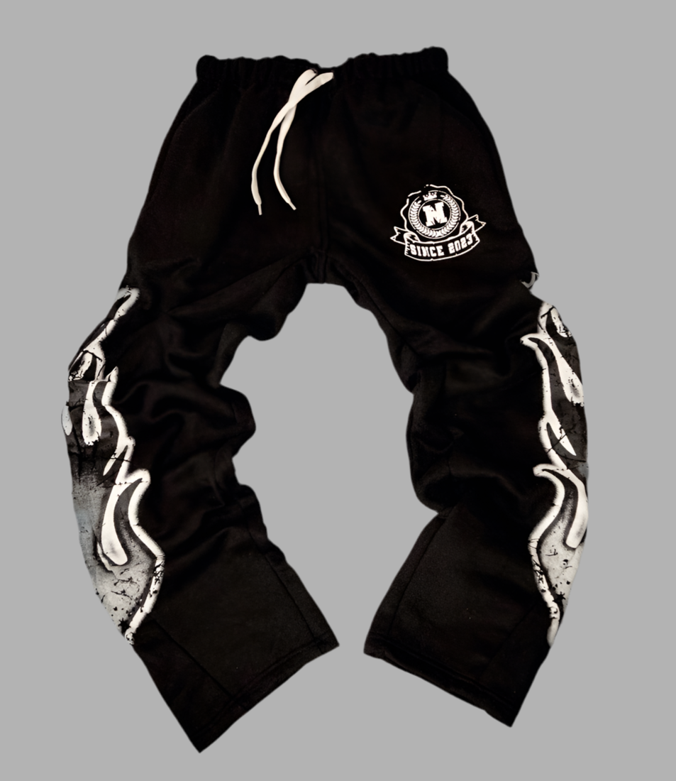 Not Ur Brand Records Sweatsuit Bottom