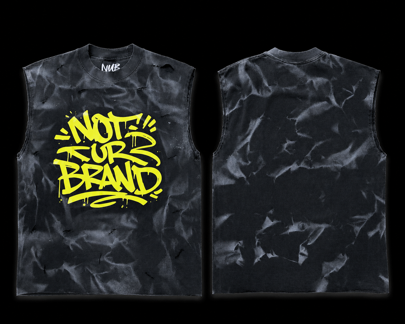 NUB Grey / Neon Sleeveless