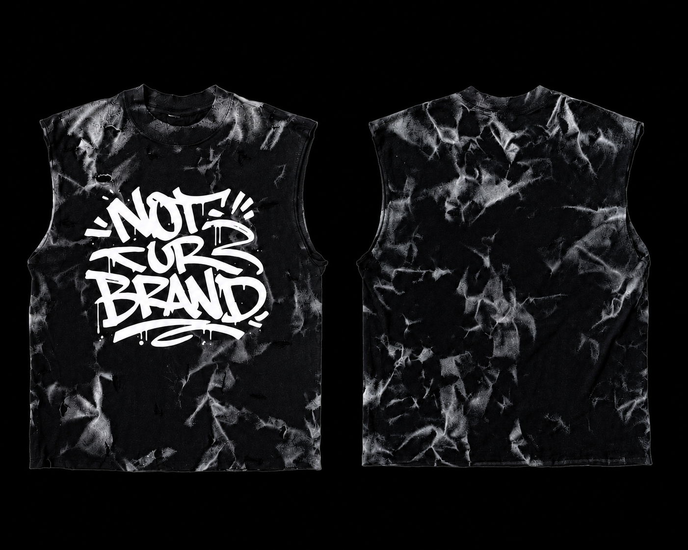 NUB Black/ White Sleeveless