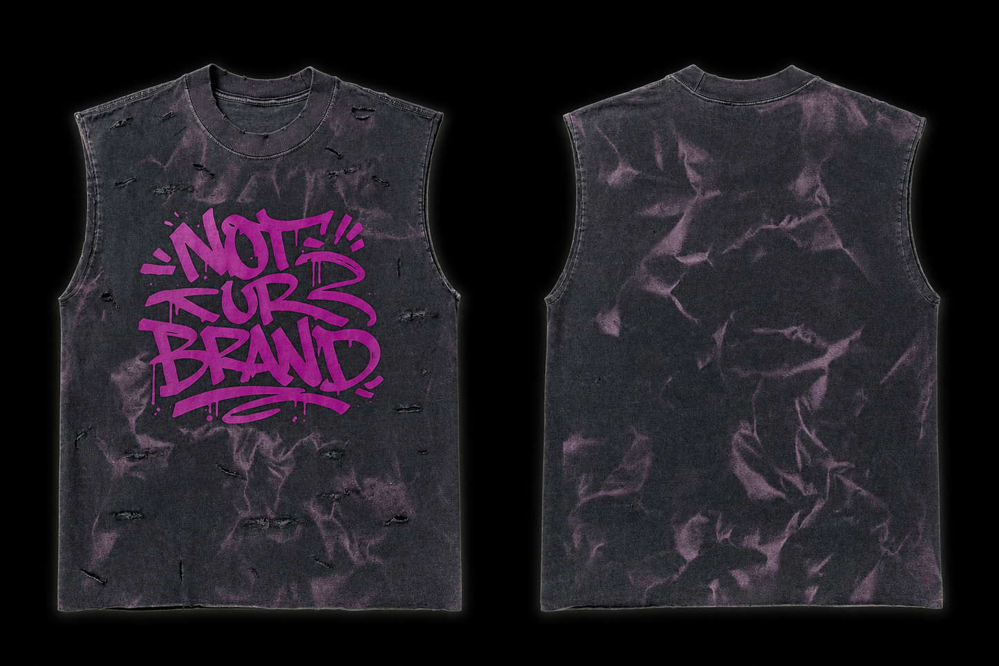 NUB Grey / Pink Sleeveless￼